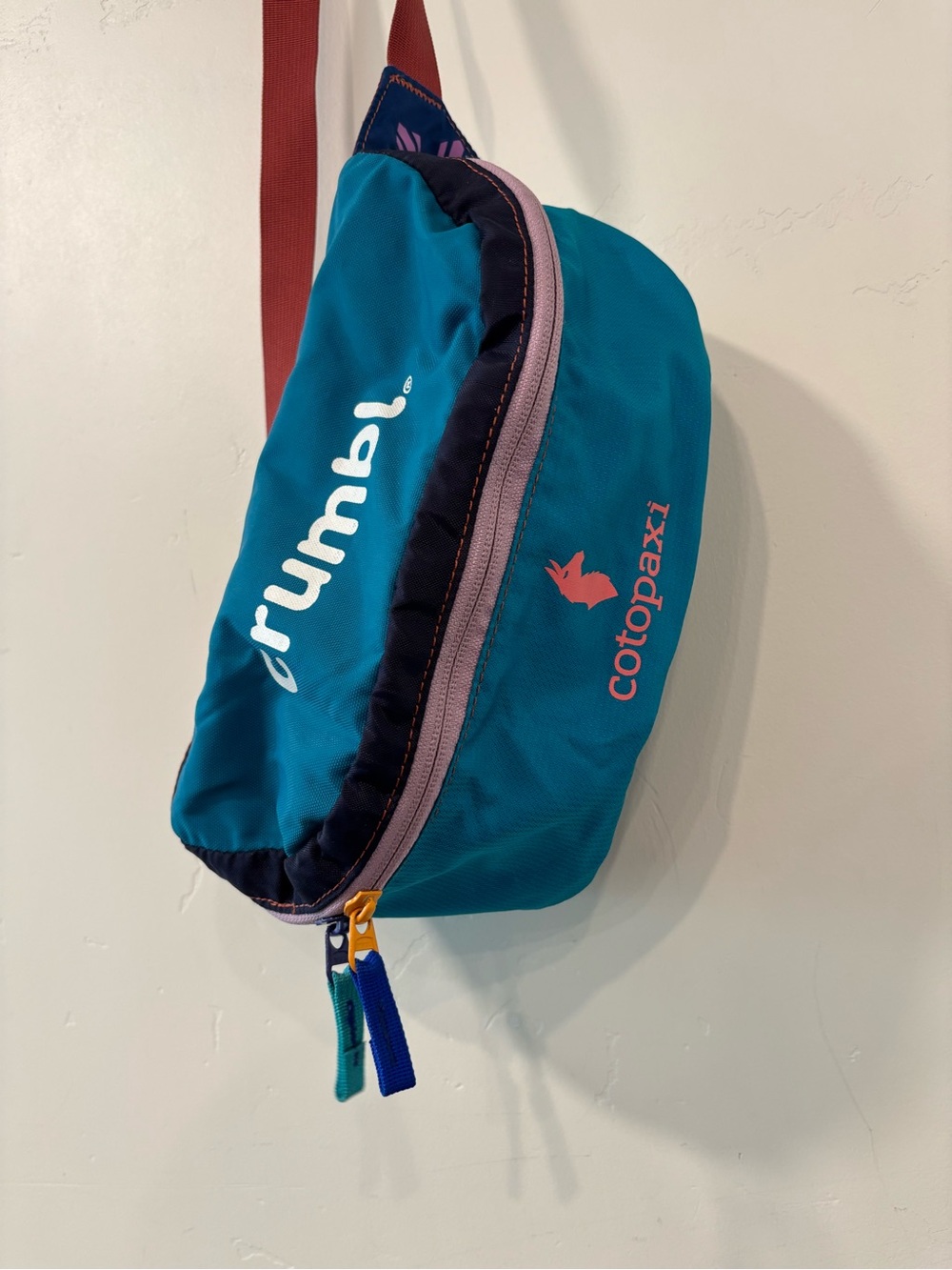 Cotopaxi Fanny Pack Del Dia Waist Bag Colorful Hiking Travel Crossbody